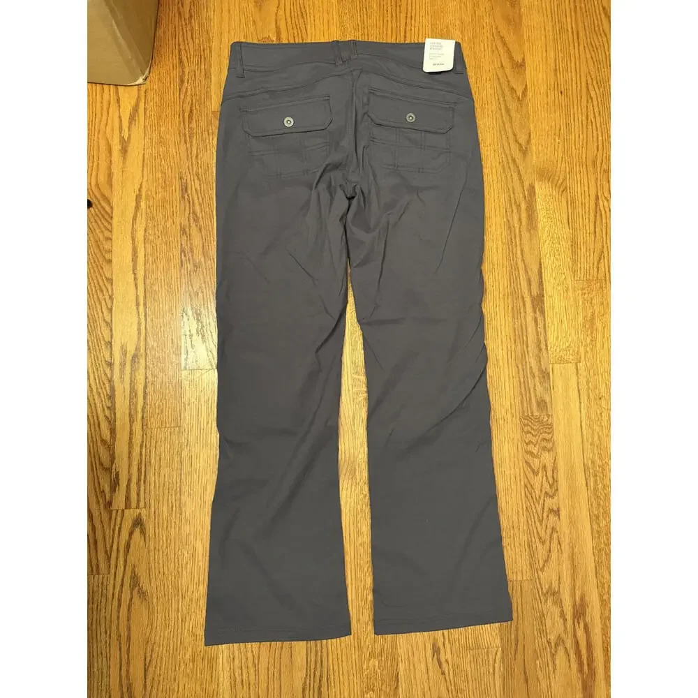 NWT! prAna Women's Low Rise Standard Straight Hale Pant Size 10 Short - Picture 4 of 5